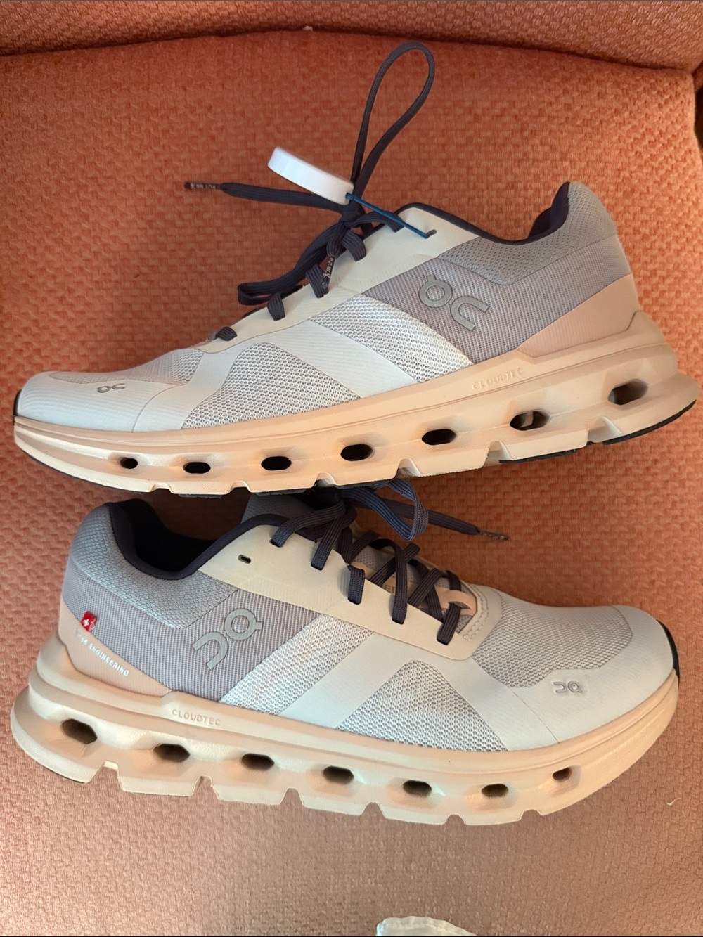 On Running Women's Cloudrunner Running Shoes - Frost/fade colorway 9.5